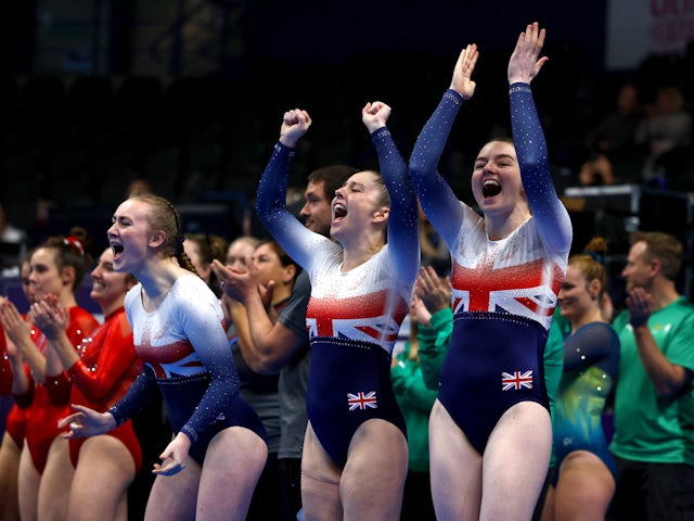 GB women scoop tumbling, DMT team titles at World Championships
