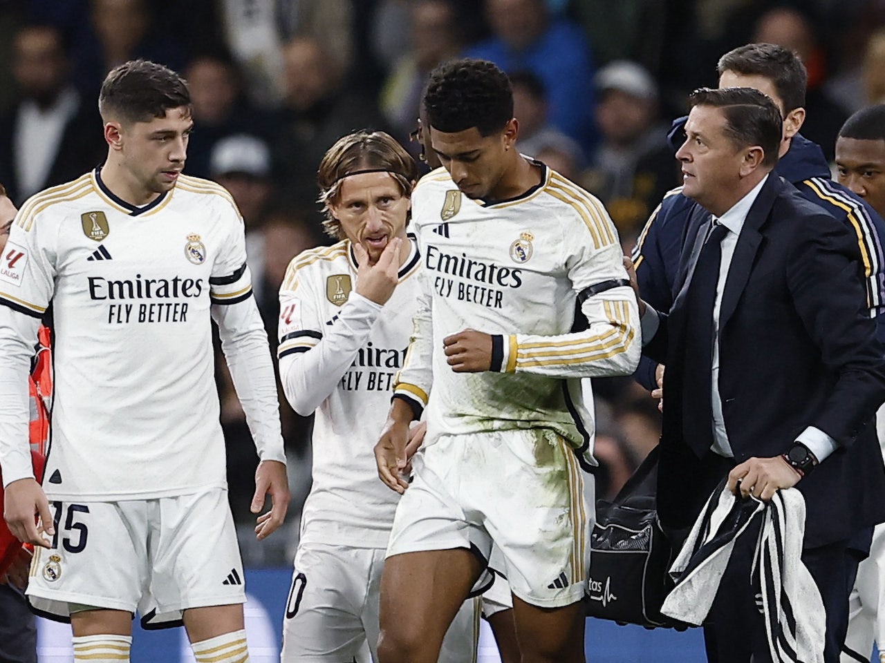 Real Madrid Confirm Shoulder Injury For Jude Bellingham - Sports Mole