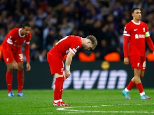 Liverpool kept waiting for last-16 place as Toulouse earn shock win