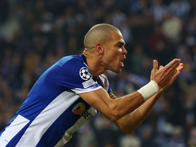 Hậu vệ Porto Pepe vào ngày 7 tháng 11 năm 2023