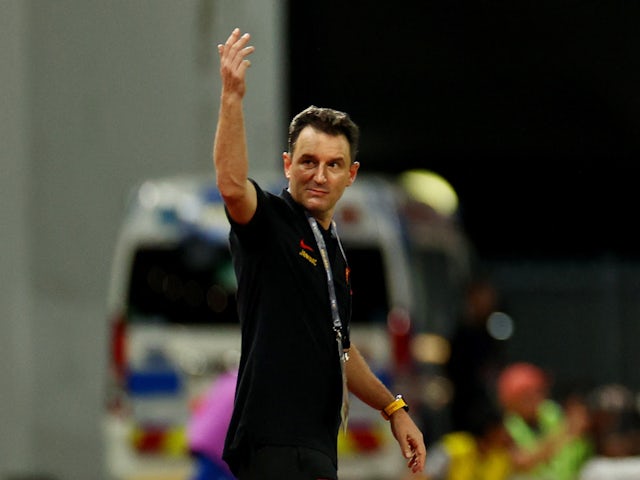 China coach Aleksandar Jankovic on November 16, 2023
