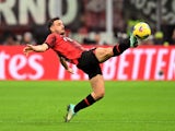 Alessandro Florenzi in action for AC Milan in October 2023