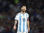 Lionel Messi to miss Argentina friendlies due to injury