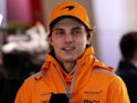 Oscar Piastri at the Las Vegas GP on November 15, 2023