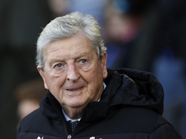 Crystal Palace manager Roy Hodgson before the match on November 11, 2023