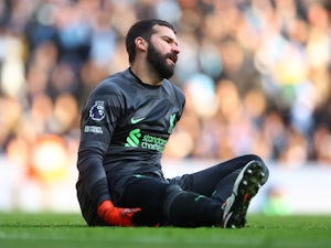 Alisson Becker return date - Liverpool injury news ahead of Crystal Palace clash
