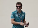 Fernando Alonso at the Abu Dhabi GP on November 24, 2023