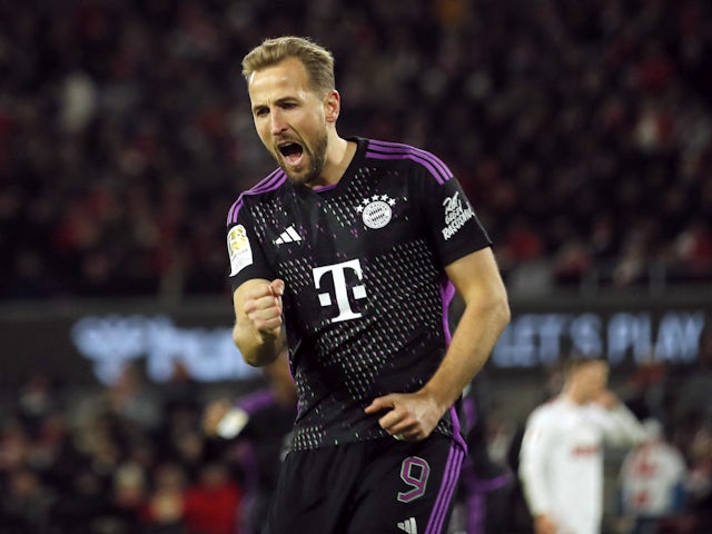 Harry Kane breaks fresh scoring records to fire Bayern top