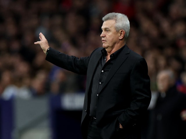 RCD Mallorca coach Javier Aguirre reacts on November 25, 2023
