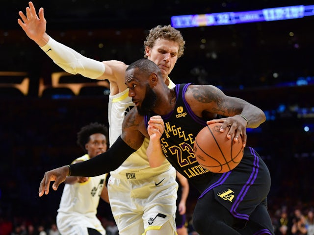 LeBron James breaks 39,000 point barrier in Lakers victory