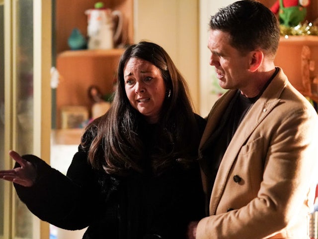 Stacey and Jack on EastEnders on December 14, 2023