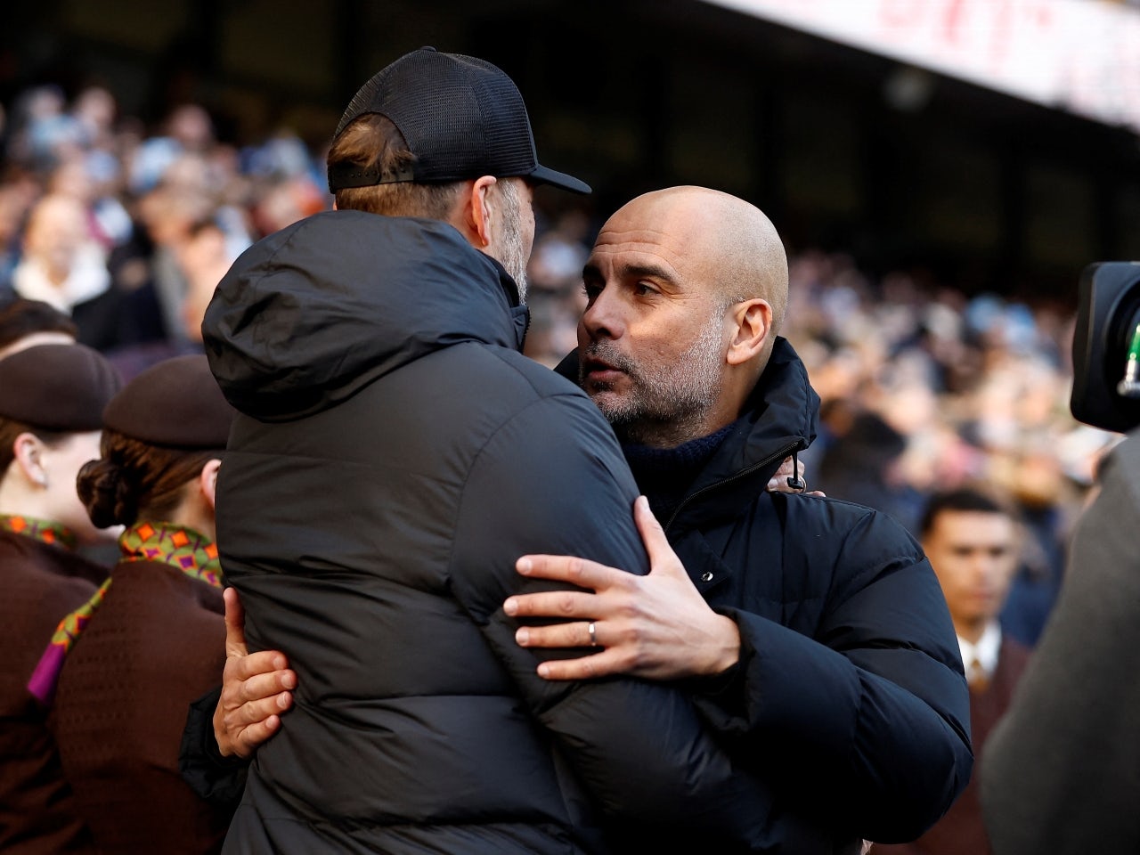 Manchester City's Pep Guardiola 'accepts Anfield challenge' against Liverpool