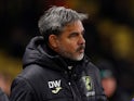 Norwich City manager David Wagner reacts on November 28, 2023