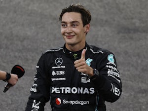 Mick replaced 'sick' Russell at Mercedes this week