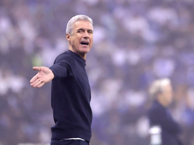 Al Hilal coach Jorge Jesus reacts on December 1, 2023