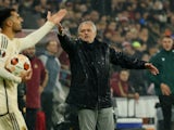 Roma coach Jose Mourinho on November 30, 2023