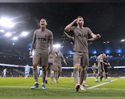 Tottenham hold Man City in six-goal thriller at Etihad Stadium
