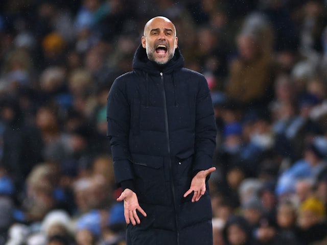 Manchester City manager Pep Guardiola on December 3, 2023