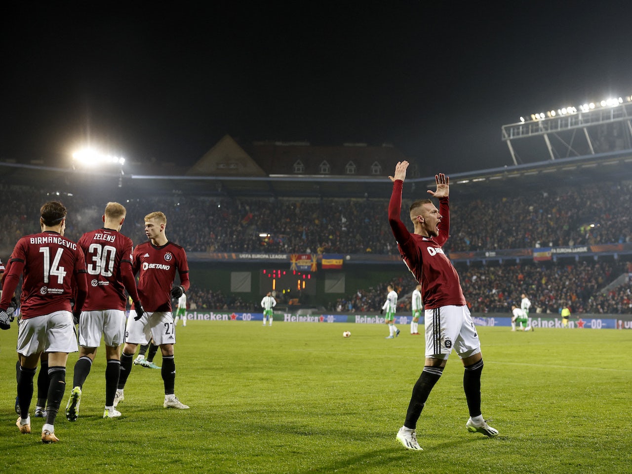 Sparta Prague Takes Major Step Towards Czech Soccer League Title