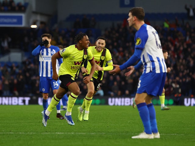 Burnley claim welcome point away to Brighton & Hove Albion