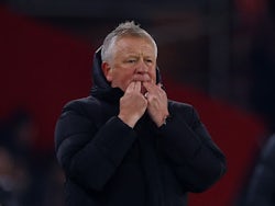Sheffield United manager Chris Wilder reacts on December 6, 2023