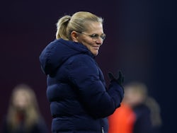 England Women manager Sarina Wiegman pictured on December 5, 2023
