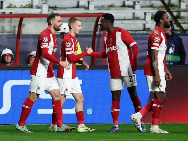 Antwerp win five-goal thriller against Barcelona in Belgium