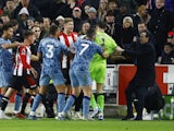 Brentford and Aston Villa involved in scuffle in Premier League fixture on December 17, 2023.