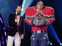 Charlie Simpson as Rhino on The Masked Singer