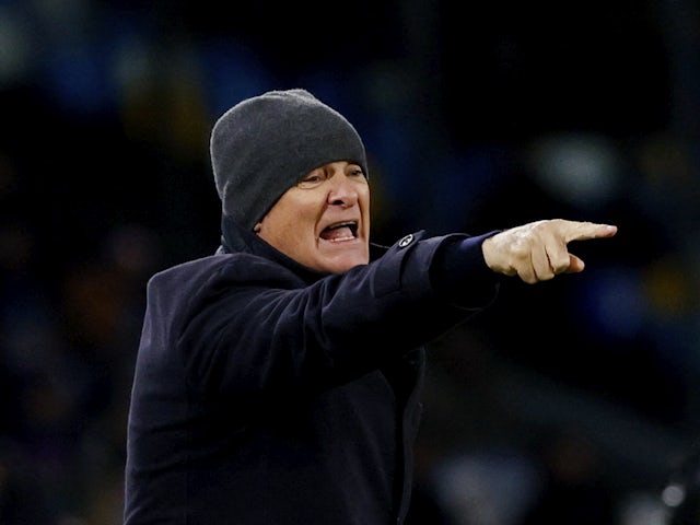 Cagliari coach Claudio Ranieri on December 16, 2023