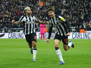 Miley scores first senior goal as Newcastle cruise past Fulham
