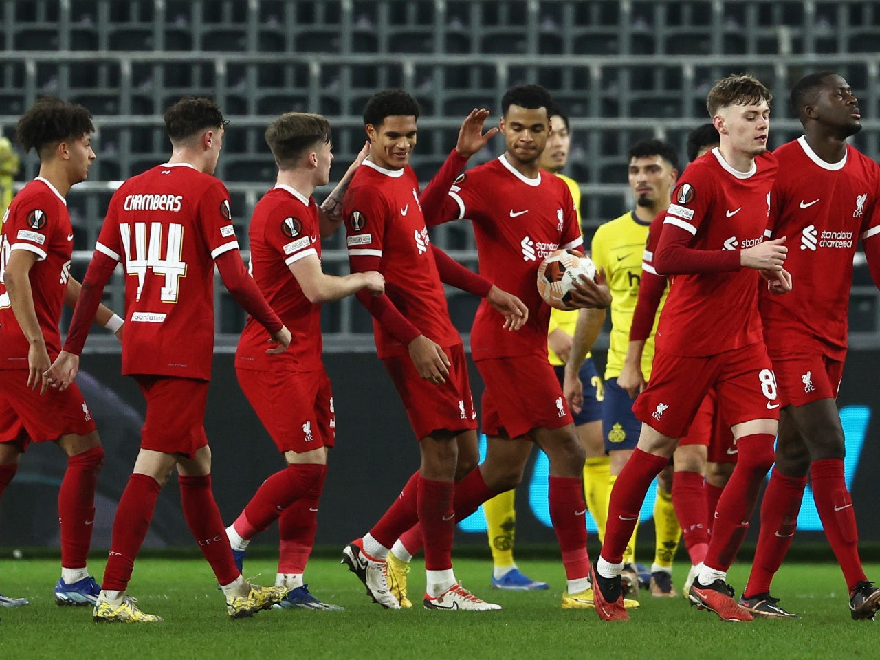 Liverpool drawn against Sparta Prague in Europa League last 16