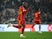 Roma's Romelu Lukaku celebrates scoring their first goal on December 14, 2023