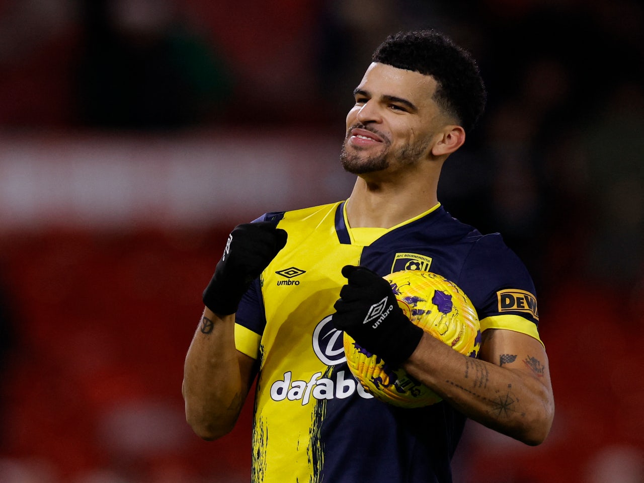 Bournemouth's Dominic Solanke out to equal club record in Everton clash