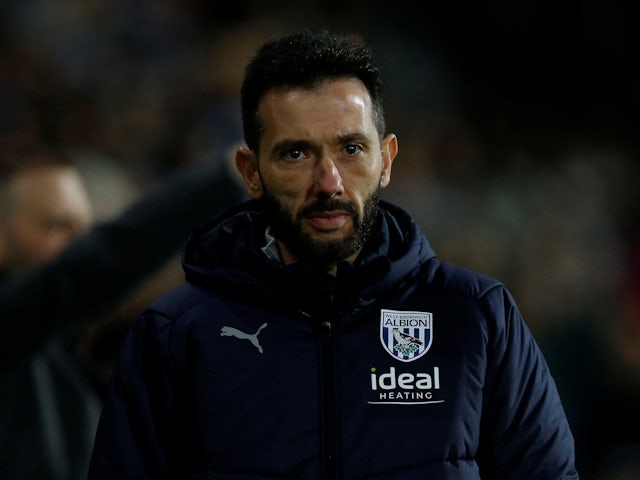 West Bromwich Albion manager Carlos Corberan on December 29, 2023