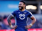 Manu Tuilagi in action for Sale Sharks in December 2023