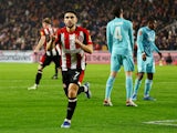 Brentford's Neal Maupay celebrates scoring against Wolverhampton Wanderers on January 5, 2024