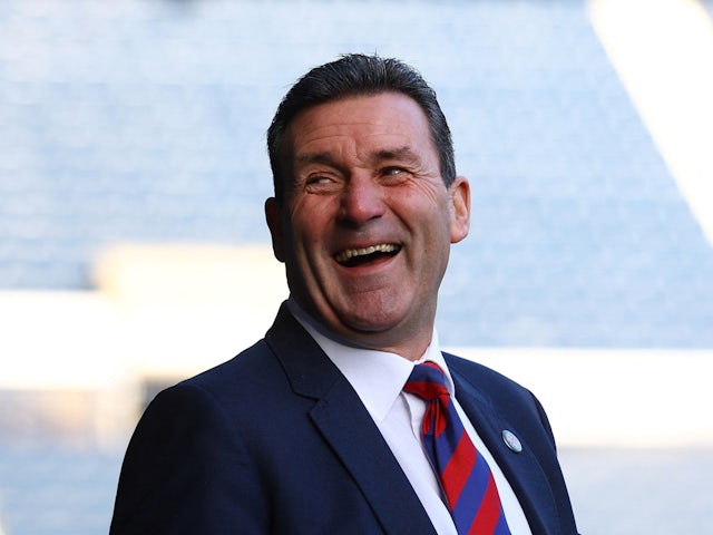 Aldershot Town manager Tommy Widdrington before the match on January 7, 2024
