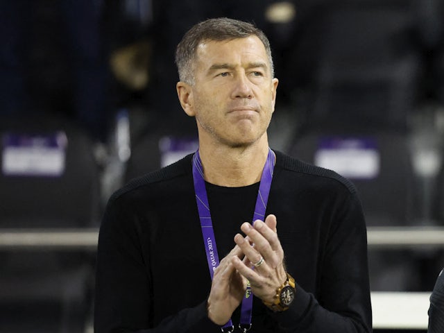Uzbekistan coach Srecko Katanec on January 13, 2024