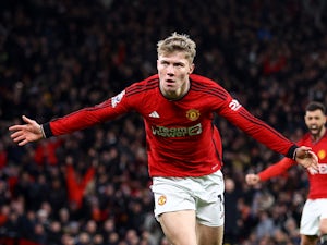 Hojlund sets record with goal in latest Man United win
