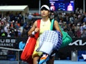 Emma Raducanu pictured at the Australian Open on January 18, 2024