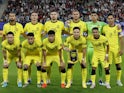 Malaysia players pose for a team group photo before the match on January 15, 2024