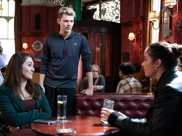 Penny, Peter and Lauren on EastEnders on January 11, 2024