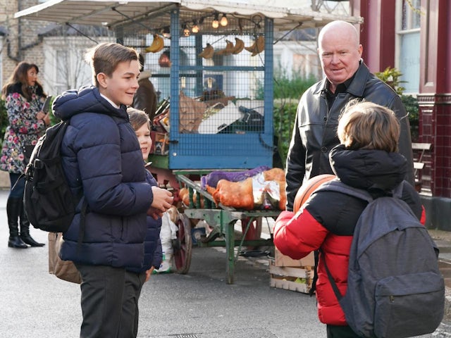 Tommy and Phil on EastEnders on January 19, 2024