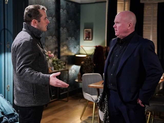 Ben and Phil on EastEnders on January 18, 2024