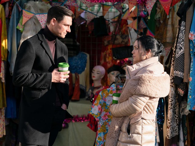 Zack and Whitney on EastEnders on January 4, 2024