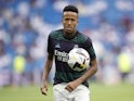 Real Madrid's Eder Militao during the warm up before the match on June 4, 2024