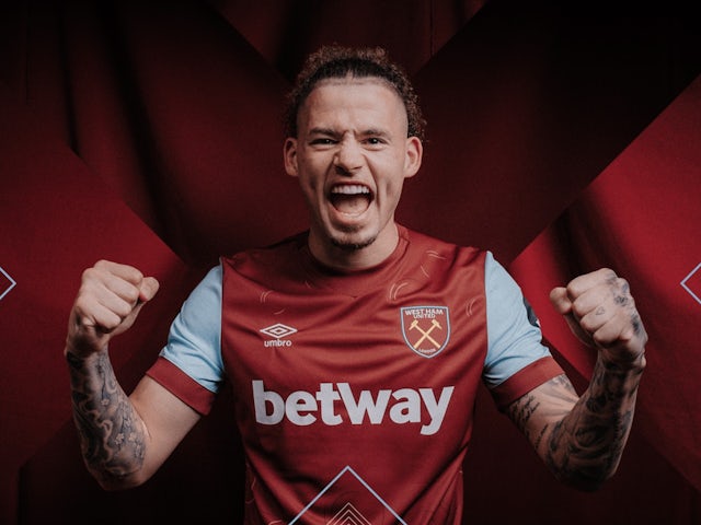 Kalvin Phillips signs for West Ham on January 26, 2024