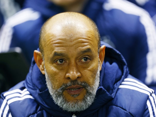 Nottingham Forest manager Nuno Espirito Santo before the match on January 26, 2024