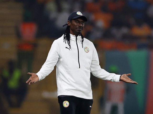Senegal coach Aliou Cisse on January 29, 2024